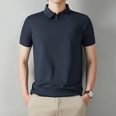 POLO衫 男 夏季 冰絲涼感 輕薄透氣 速乾 短袖T恤