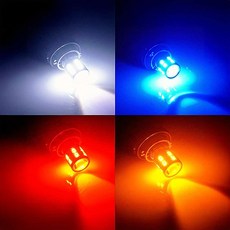 깜빡이등 브레이크등 12V 24V 화이트 차량 LED 승용 버스 램프, 12V 싱글/화이트