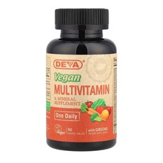 DEVA Vegan Multivitamin & Mineral Supplement 純素綜合維他命, 1個, 2罐以上（請填寫數量）