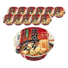 스고멘 우동 일품 두부 찌개우동, 12개