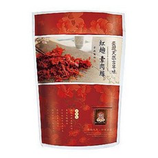 綠源寶 紅麴素肉絲/包 (素食、非基改大豆蛋白、獨立包裝), 200g, 1個