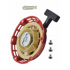 혼다 GX160 GX120 GX200 리코일 스타터 ETQ 올 파워 젠트론 프레데터 고스트 159cc 196cc 200cc 212cc 224cc 엔진 레드 OEM용 야마카토 챔피언, 196/212cc Red