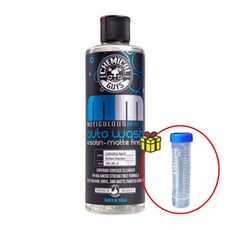 케미컬가이 무광 카샴푸 메티큘러스 매트 오토워시 고농축 중성 세차 샴푸 473ml+소분용기, 1개, 473ml