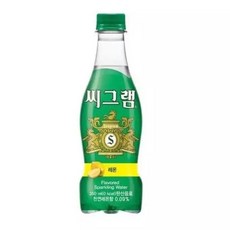 씨g 레몬 350ml 페트 X 24개 탄산수간식 회사간식 탕비실간식 편의점음료