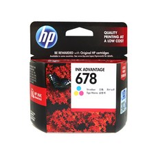 HP 정품잉크 HP678 CZ107AA CZ108AA HP3545 HP4645 HP2545, 02_HP 정품잉크 컬러 CZ108AA, 1개