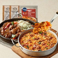 애슐리 LEY 애슐리 눈꽃치즈 순살 안동식 찜닭2인 2팩 묵은지 삼겹살 볶음밥 4인 외 2종 택1 359601, 안동찜닭 2팩+잡채 볶음밥 4인분
