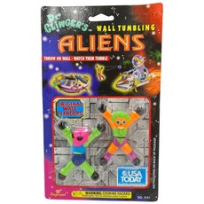 黏黏爬牆外星人玩具, 詳見包裝