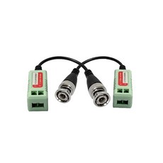 Ulightfire 패시브 비디오 발룬 커넥터 Cat5 HD 미니 CCTV BNC 패시브 트랜시버 CCTV 보안 카메라 시스템용, Ulightfire 패시브 비디오 발룬 커넥터, Cat