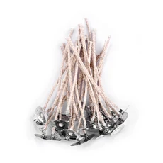 6-20cm 양초 심지 낮은 연기 사전 왁스 Diy 만들기 간장 등유 코튼 라인 도구, 10cm-30pcs, 1개