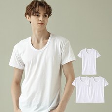 BYC 본사 백색 반팔 런닝 OEW0010 - 3매입 200375