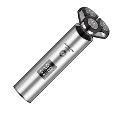 HANLIN 輕量全鋁防水4D智能電動刮鬍刀，IPX7防水，靜音舒適，父親節生日禮物首選, 主機, YC-879