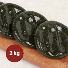 굳지않는 진도 해풍 쑥개떡 2kg, 1세트