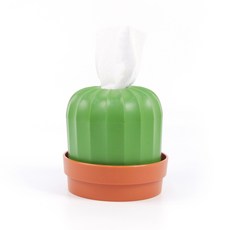 선인장 휴지커버 겸 화분, 단일옵션, 1개