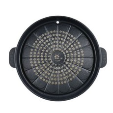 퀸센스 고기 불판 그릴팬 고기판 구이팬 원형 28cm pre+676Sr