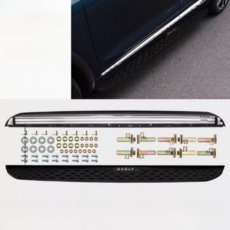 그랑콜레오스 사이드스텝 블레이드형 무타공 장착 DIY 호환 악세사리 발판 용품, 르노삼성, 오리지널 블랙