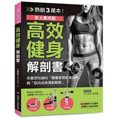 高效健身解剖書 文碩氣 全新 瑞麗美人出版 2022年7月