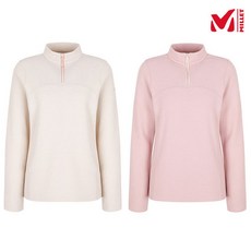 국내매장정품 밀레 여성 티셔츠 [밀레 (행사)]여성 가을 LD 릴 집업 티셔츠_MXSFT503 아웃도어여성 여성티셔츠 20대 등산티셔츠 50대