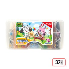 티티)수성사인펜 12색 3개입