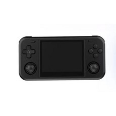 휴대용 오락실 오락기 가정용 레트로 게임기 향수 0 스크린 소스 Ps1 레트로 Ips 리눅스 게임기 Iipi 3 5 포켓 핏 휴대용 풀 게임 O30s 인치, O30S 16 add 64G, Black