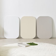 라운드 다용도 접이식 공부상 밥상 테이블 좌식 거실 테이블 유아책상 3size, 화이트