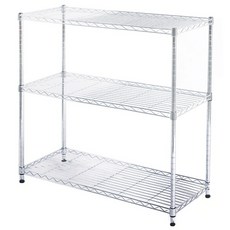 리빙코아 산업용 25파이 강철 메탈 철제 선반 900 3단