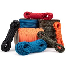 로프 및 코드 매끄러운 브레이드 액세서리 u2013 내구성 있는 폴리에스터 야외용 블랙(6mm x 25피트), Royal Blue, 3mm x 25 ft