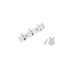 3공 미니 19 O링 경부금속 DIY 바인더 클립 고정용T.R 4개 포함 다이어리 플래너 가죽공예, 실버, 1개