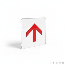 굿픽몰 실외 표지판 아크릴안내표지판, 투명, 1개