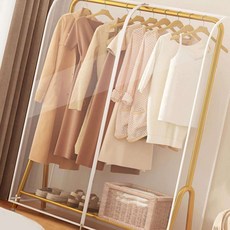 리빙맘 의류 옷걸이 옷 행거 커버 가리개 덮개 가림막, 1개