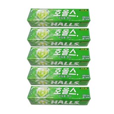 호올스 라임향 캔디, 27.9g, 5개