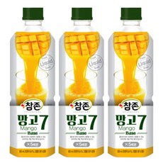 참존 망고7 원액 (PET) 주스 베이스 농축액, 3개, 835ml