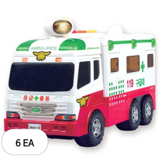 바니랜드 119 소방구급차, 혼합색상, 6개