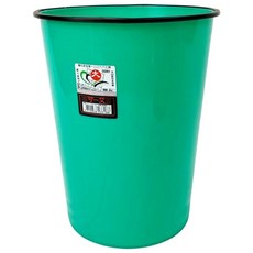 大可艾紙林 垃圾桶 綠色 15L, 2入, 直徑26.5 x 35cm
