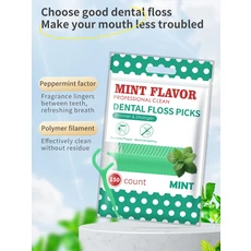 초미세 이쑤시개 가정용 세트 휴대용 및 일회용 관리 치실 구강 딥 클리닝, 02 150pcs