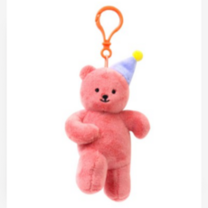 젤리베어 가방걸이, 12cm, 캔디, 1개