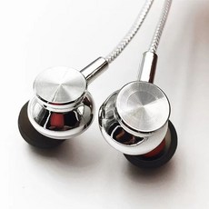 이어폰 컴퓨터용 게이밍 및 방송 통화용 2m(마이크 실버 튜닝), R. 실버 2m튜닝 포함, A. 공식 표준, 1개, R. 실버 m튜닝