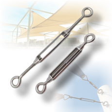 스텐 턴버클 와이어 턴버클 스테인레스 서스 장력조절 5mm 6mm 8mm 10mm 12mm 16mm 19mm, 5mm(3/16"), 1개