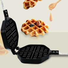 노랑마켓 와플팬 와플기계, 1개, 15cm