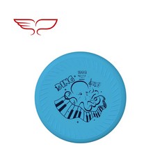 創意耐用【1707人好評】175g專業極限飛盤戶外運動飛盤健身飛碟軟兒童迴旋訓練成人比賽 LLUE, 兒童軟飛盤100克DING藍色, 1個