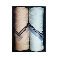 백화점 브랜드 닥스 DAKS 남녀 손수건 2매세트 선염 162번 677577