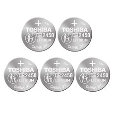 도시바 건전지, 1개, 5개입