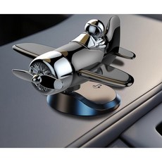 [차량 피규어] 무소음 태양광 비행기조종사 차량 대시보드 피규어 5컬러, 1개, 블랙