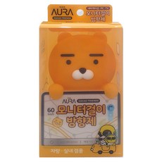 아우라 카카오 모니터걸이 라이언 방향제 플라워바이플로랄향, 4.5ml, 1개, 플로랄