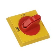 ABB OHYS2AJ 셀렉터 핸들 레드/YEL N3R/12, ABB OHYS2AJ Selector Handle; R