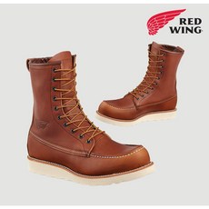 레드윙 8인치 목토 부츠 로고 각인 패션 바이크 워크화 남녀공용 10877