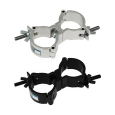 무대 조명 트러스 클램프 Od 3235mm 튜브용 헤비 듀티 50kg 빠르고 쉬운, Black