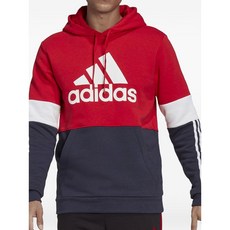 아디다스 컬러 블록 후디