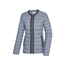 비티알 비티알 여성 겨울 덕다운 트위드 골프 경량 패딩 자켓 2164JB594W