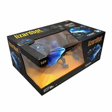 리얼한 도마뱀 피규어 무선조종 목도리 도마뱀 RC, 1개