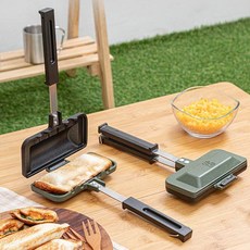 빈티지 샌드위치 쿠커 캠핑 토스트 인덕션 메이커 양면팬 후라이팬 프라이팬, 글란츠 샌드위치팬